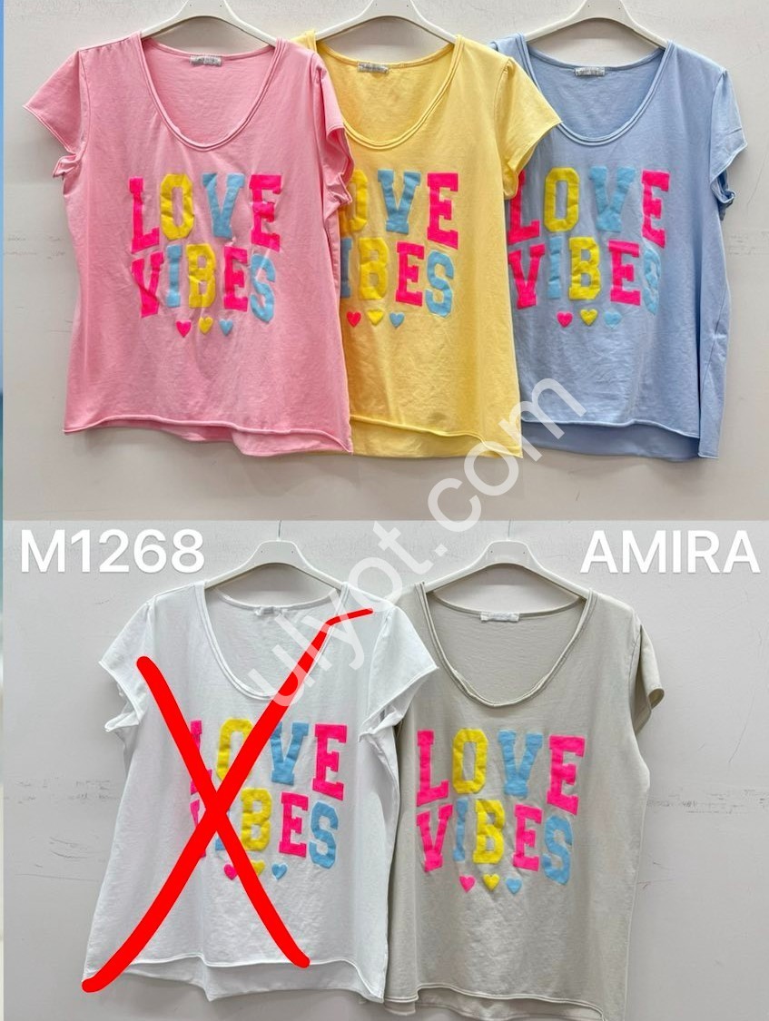 ФУТБОЛКА (ONE SIZE) МИКС 1268