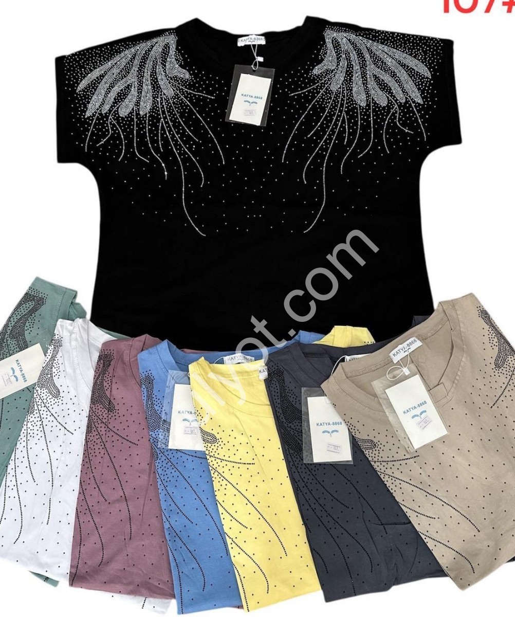 ФУТБОЛКА (ONESIZE 52-56) МИКС 107