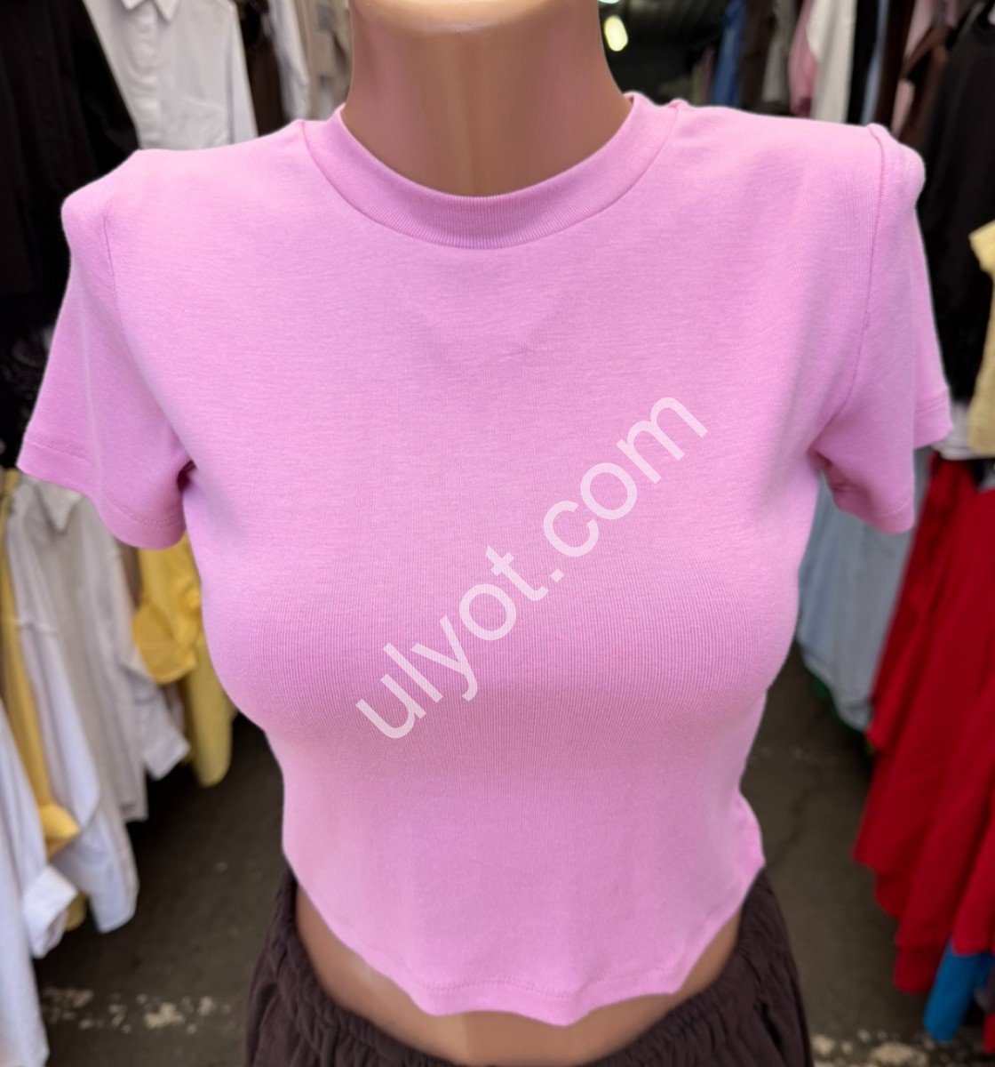 ФУТБОЛКА (S-L) РОЗОВЫЙ F004