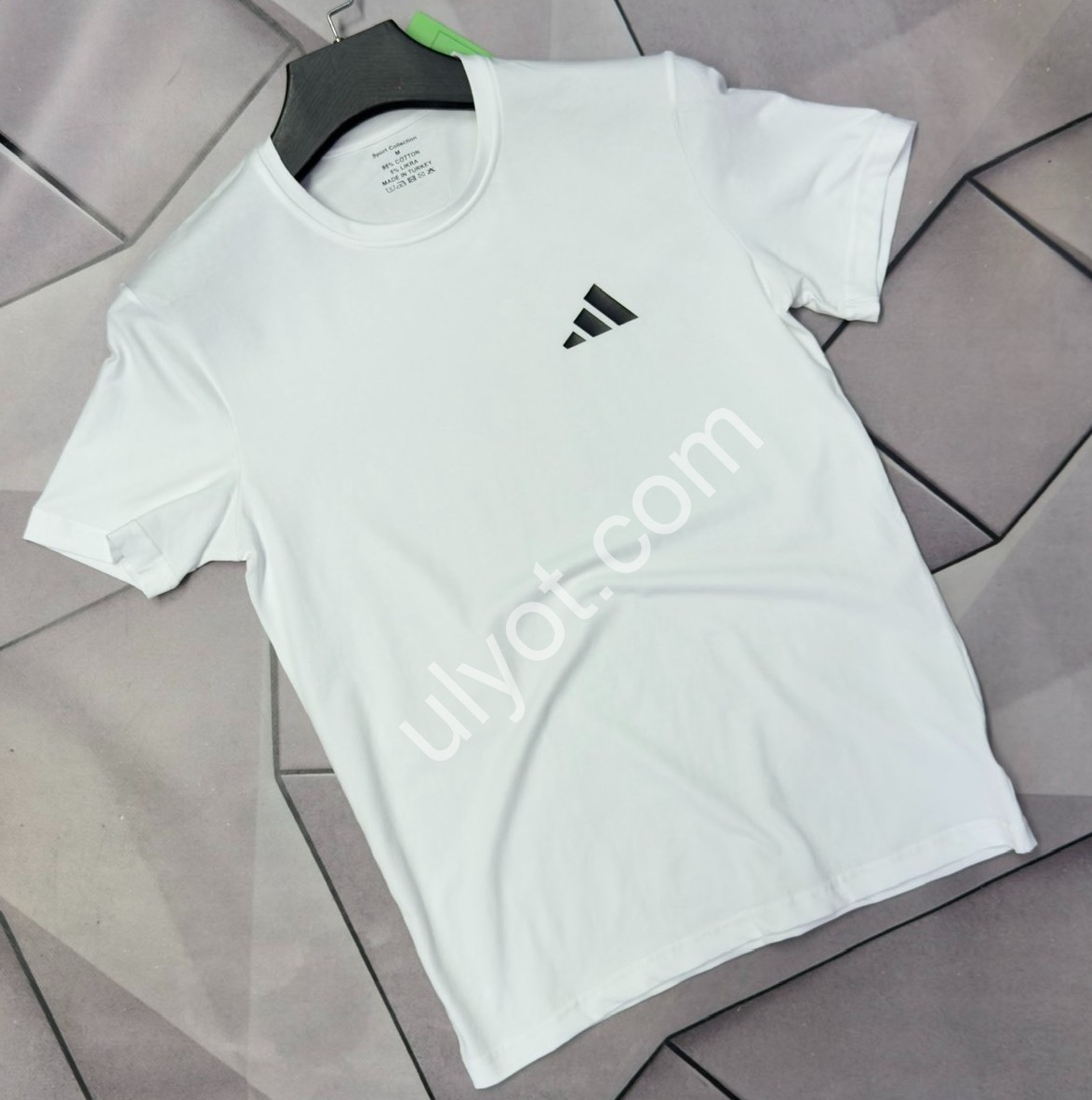 ФУТБОЛКА A01 (S-2XL) БЕЛЫЙ 