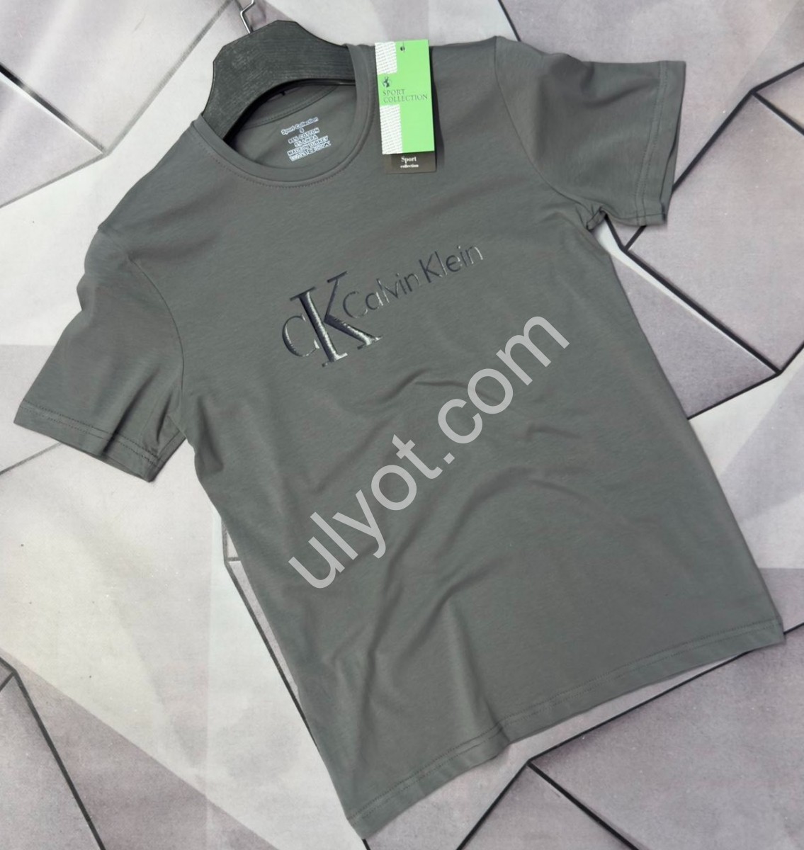 ФУТБОЛКА C22 (S-2XL) СЕРЫЙ 