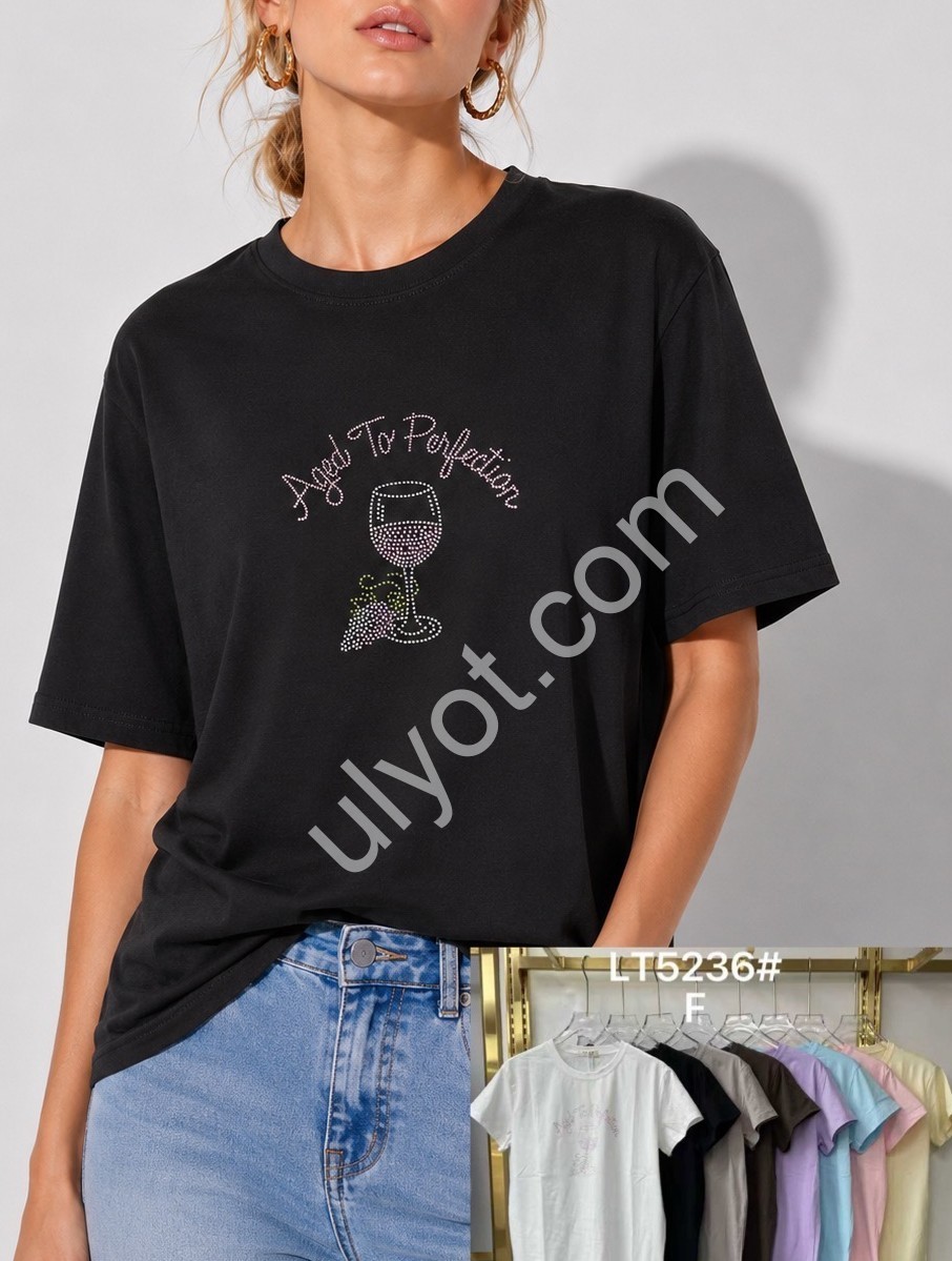 ФУТБОЛКА (ONE SIZE 50-52) МИКС LT5236