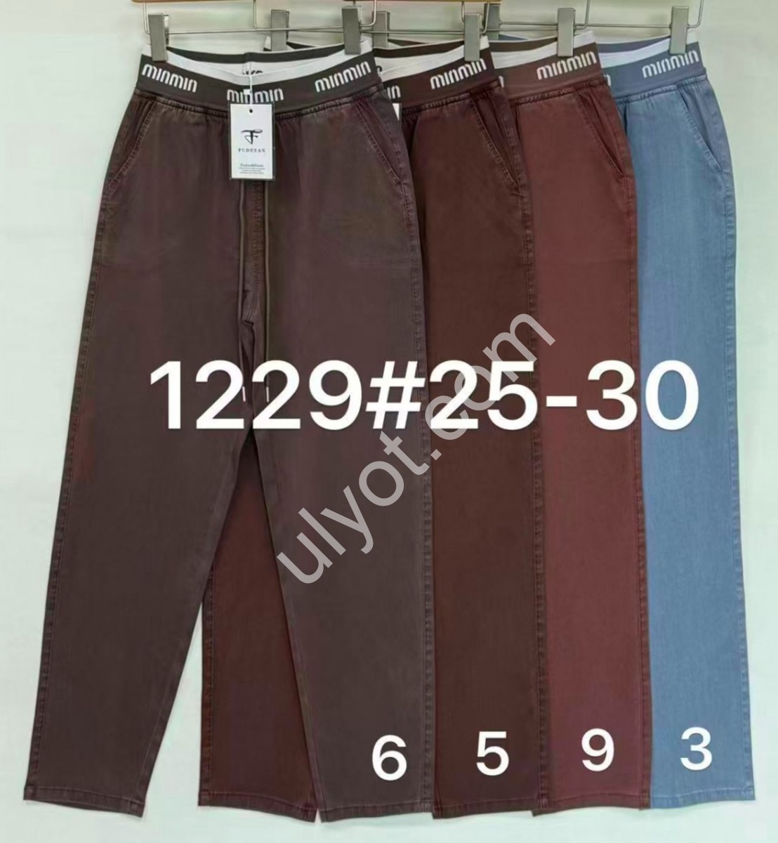 ШТАНЫ (25-30) КОРИЧНЕВЫЙ 1229-5