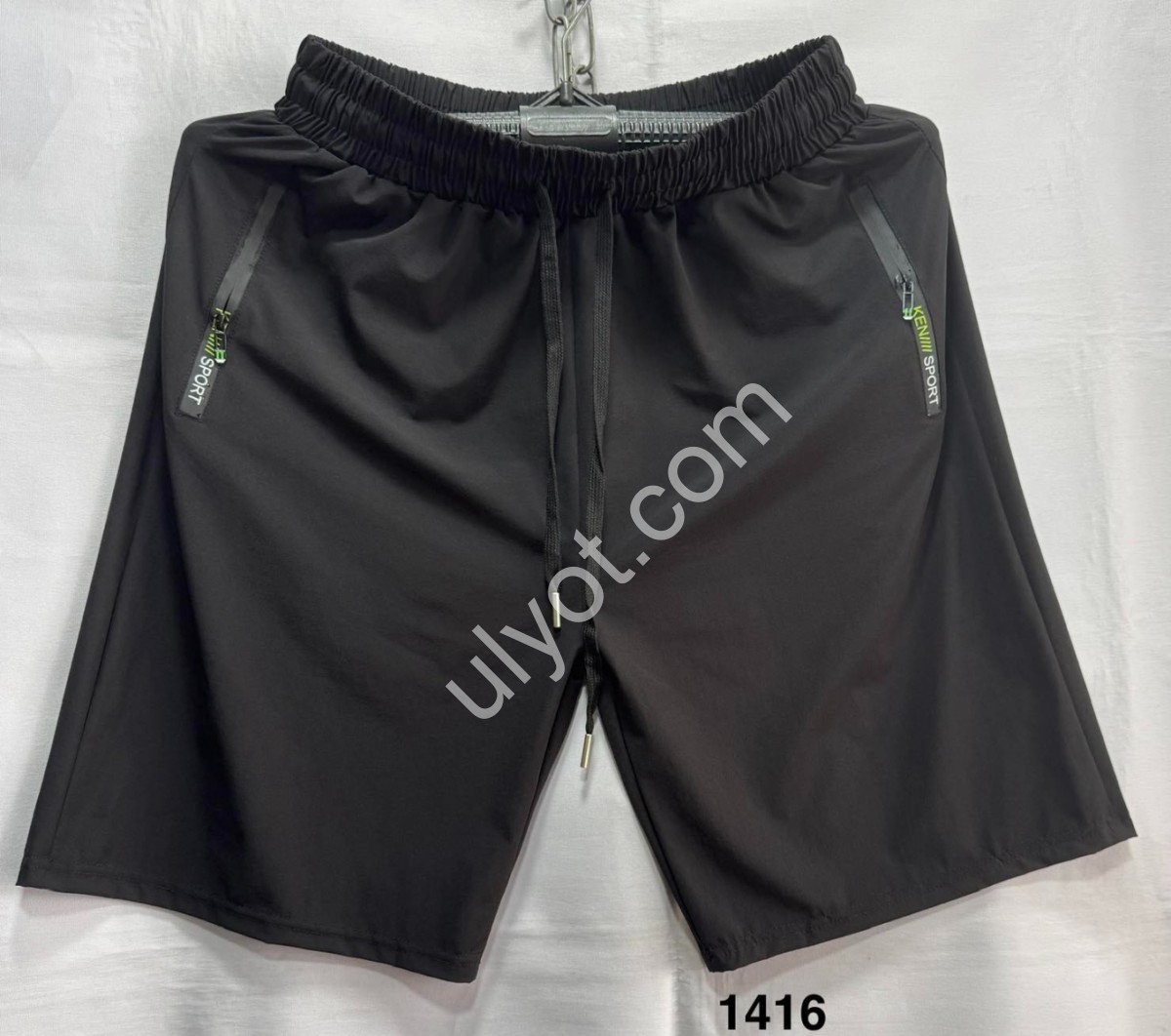 ШОРТИ (2XL-6XL) ЧОРНИЙ 1416