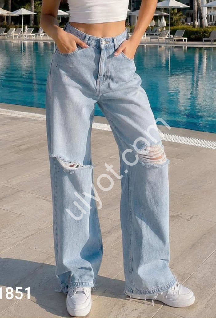 ДЖИНСИ WOMAN DENIM (34-42) БЛАКИТНИЙ 2012/1858