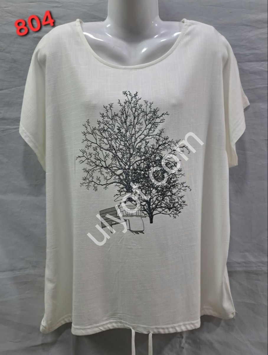 ФУТБОЛКА (ONESIZE 50-58) МОЛОЧНЫЙ 804