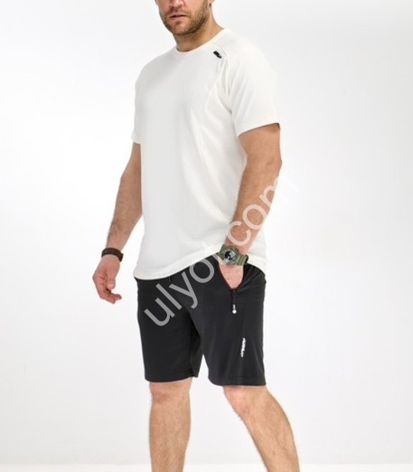КОСТЮМ AUDSA (M-3XL) ЧЕРНЫЙ+БЕЛЫЙ A175