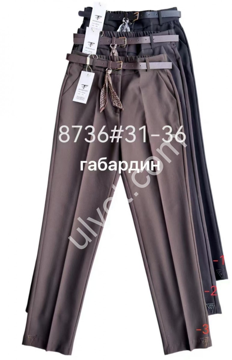 БРЮКИ (31-36) ЧЕРНЫЙ 8736-1