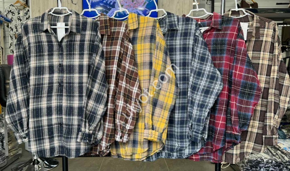 РУБАШКА JJF (3XL-6XL) КАМНИ Т.СИНИЙ 7771