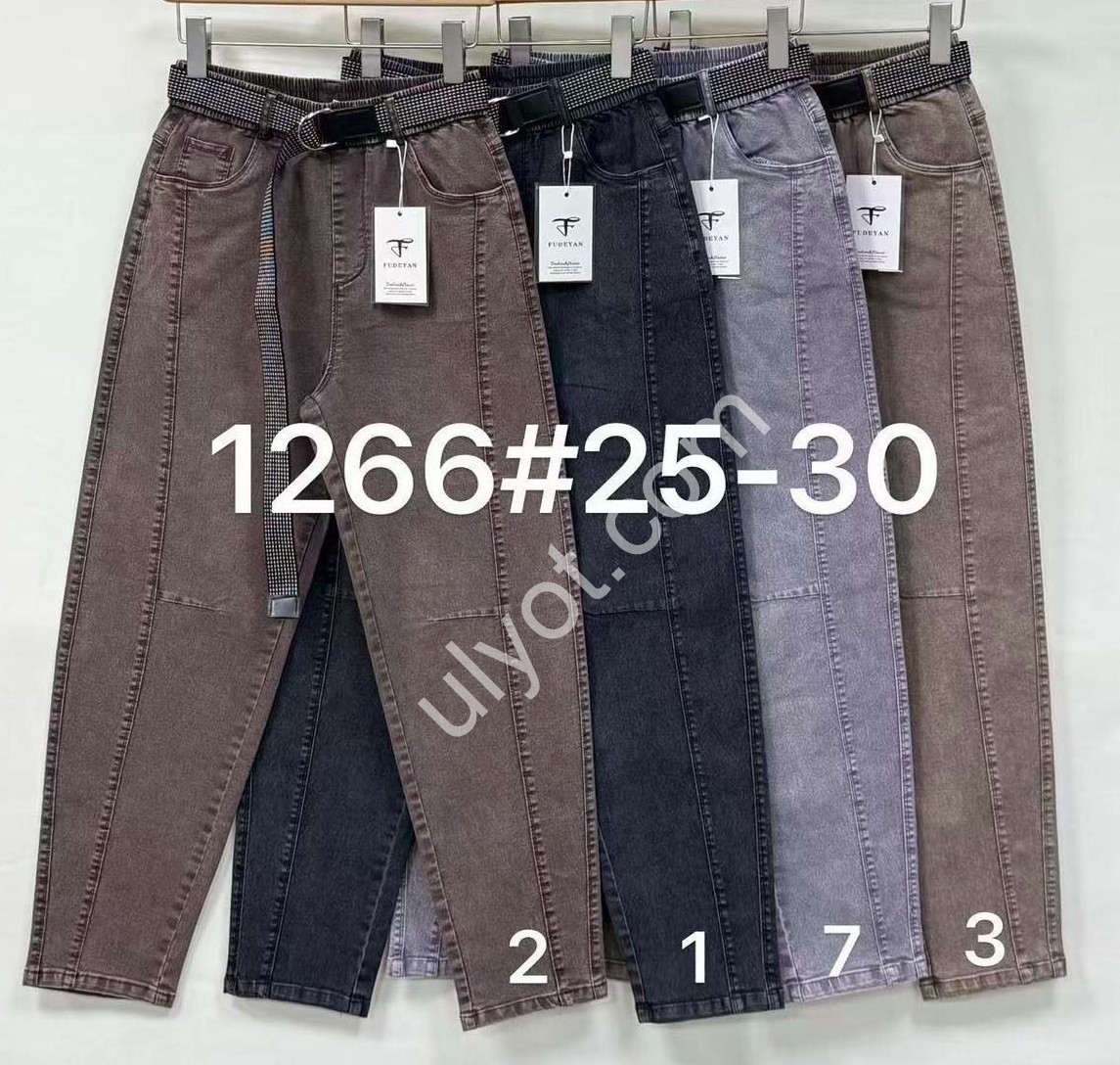 ШТАНЫ (25-30) СВ.КОРИЧНЕВЫЙ 1266-3