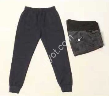 СПОРТ.ШТАНИ (M-3XL) МАНЖЕТ Т.СИНІЙ 2871