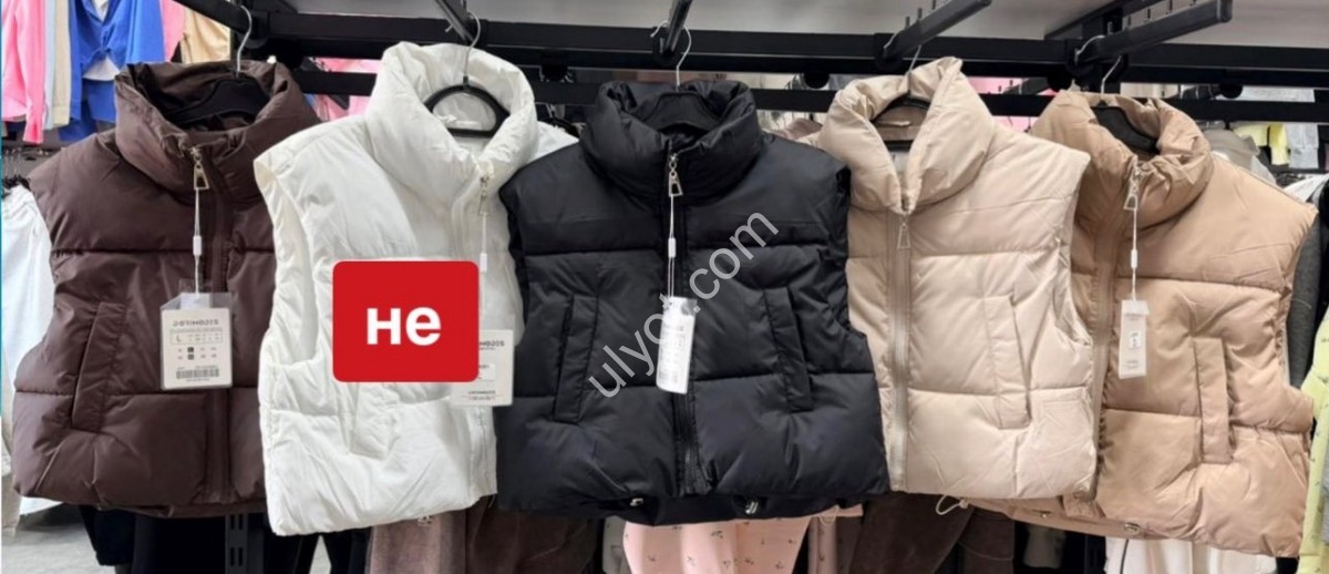 ЖИЛЕТКА (M-XL) ШОКОЛАД JL9201