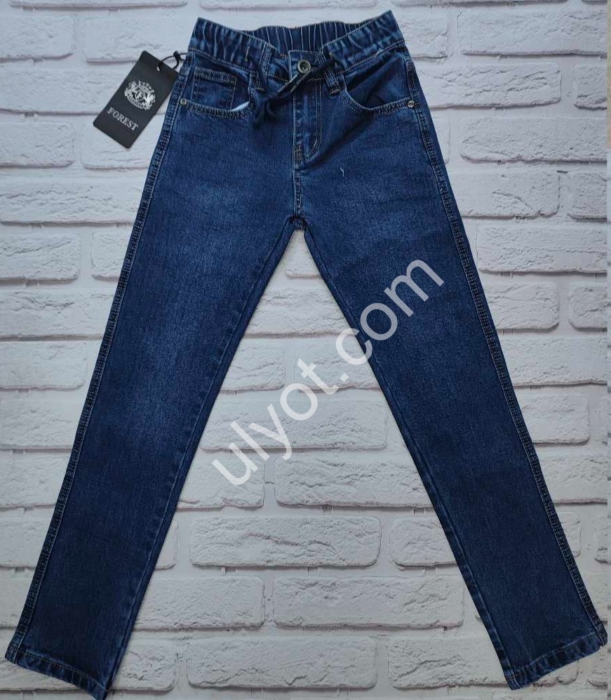 ДЖИНСИ FOREST JEANS (23-28) Т.СИНІЙ 2056