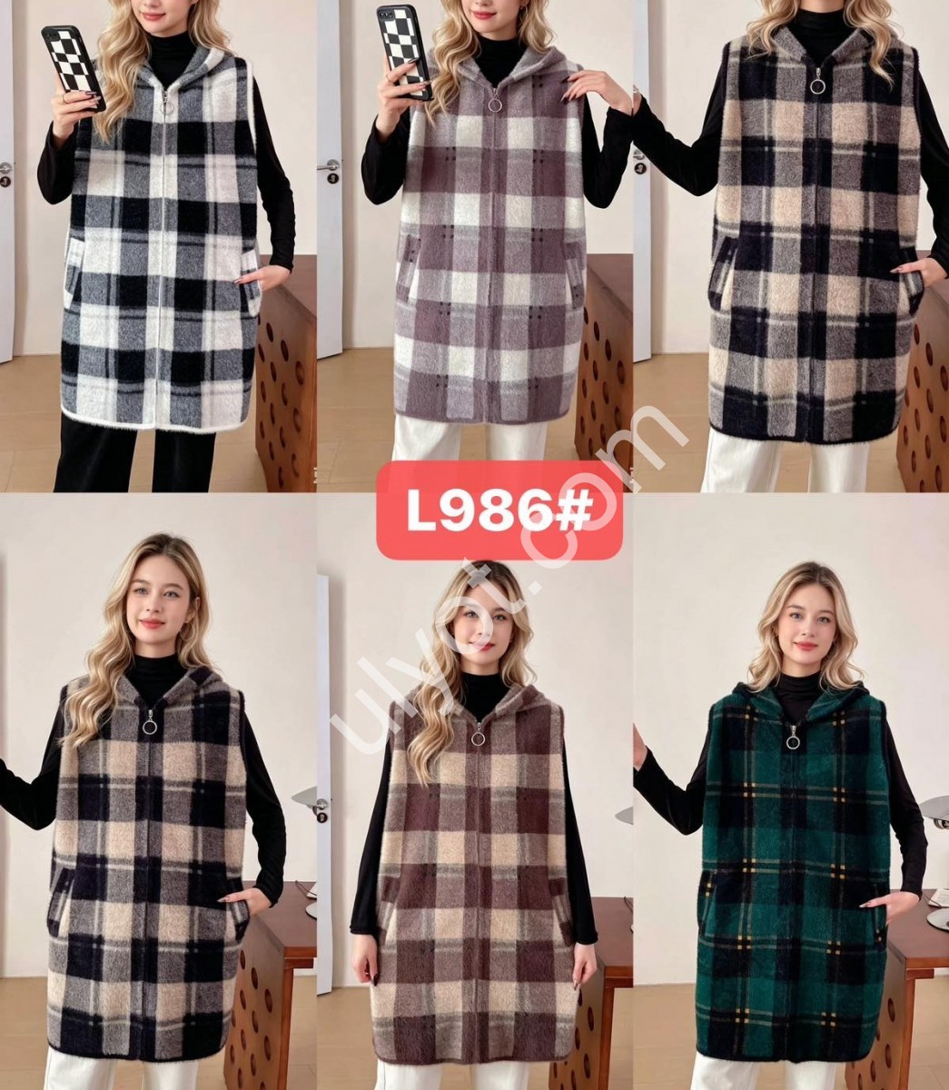 ЖИЛЕТКА (ONE SIZE 58-62) МІКС 986