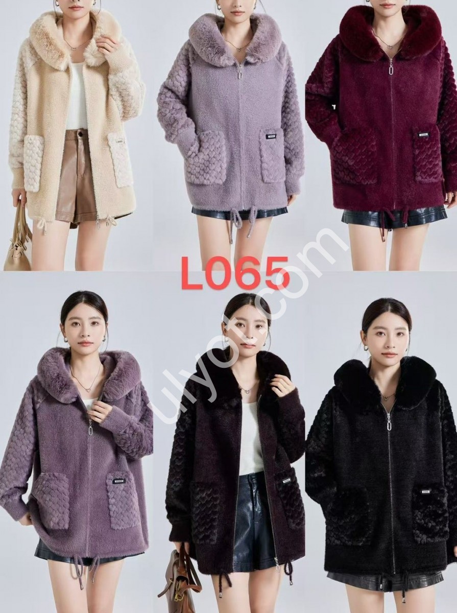 ПАЛЬТО (ONE SIZE 48-54) МІКС 065