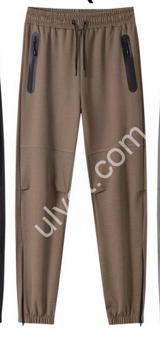 ШТАНЫ AUDSA (M-3XL) МАНЖЕТ БЕЖ A210