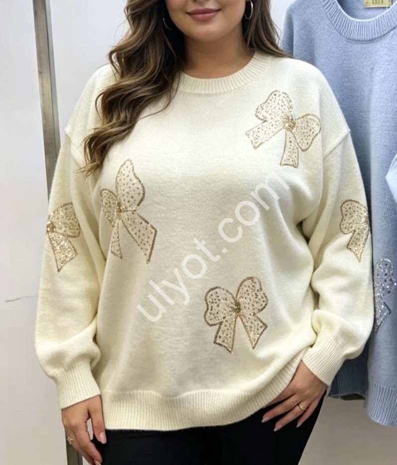 СВИТЕР (ONE SIZE 52-58) МИКС 2571
