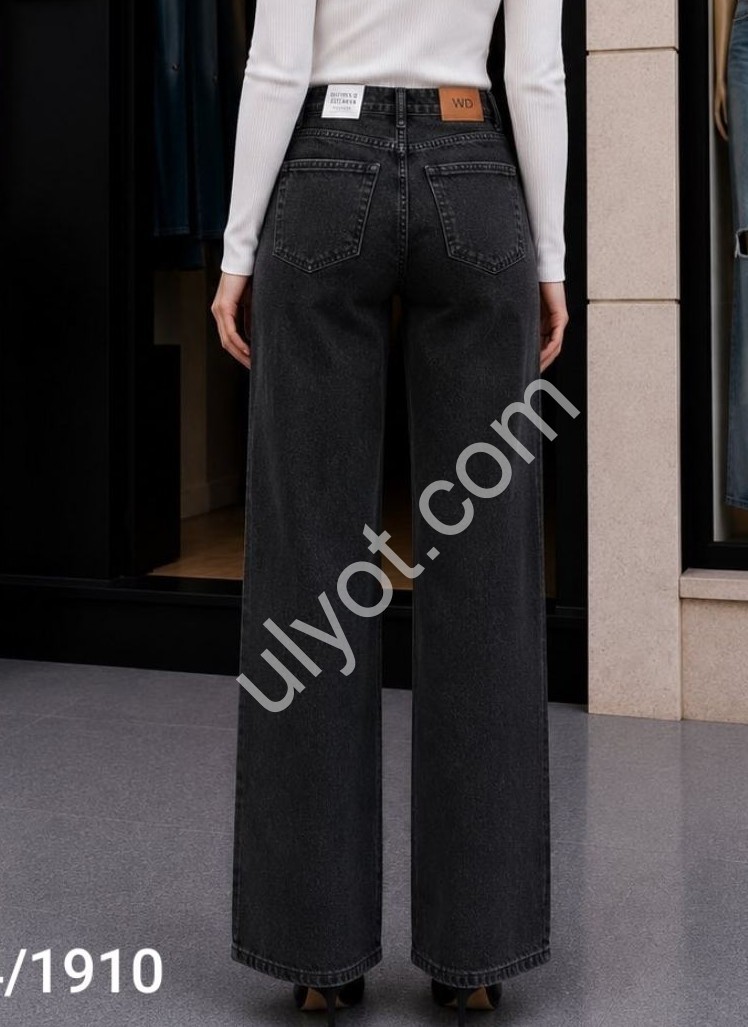 ДЖИНСЫ WOMAN DENIM (34-42) ГРАФИТ 2064/1910