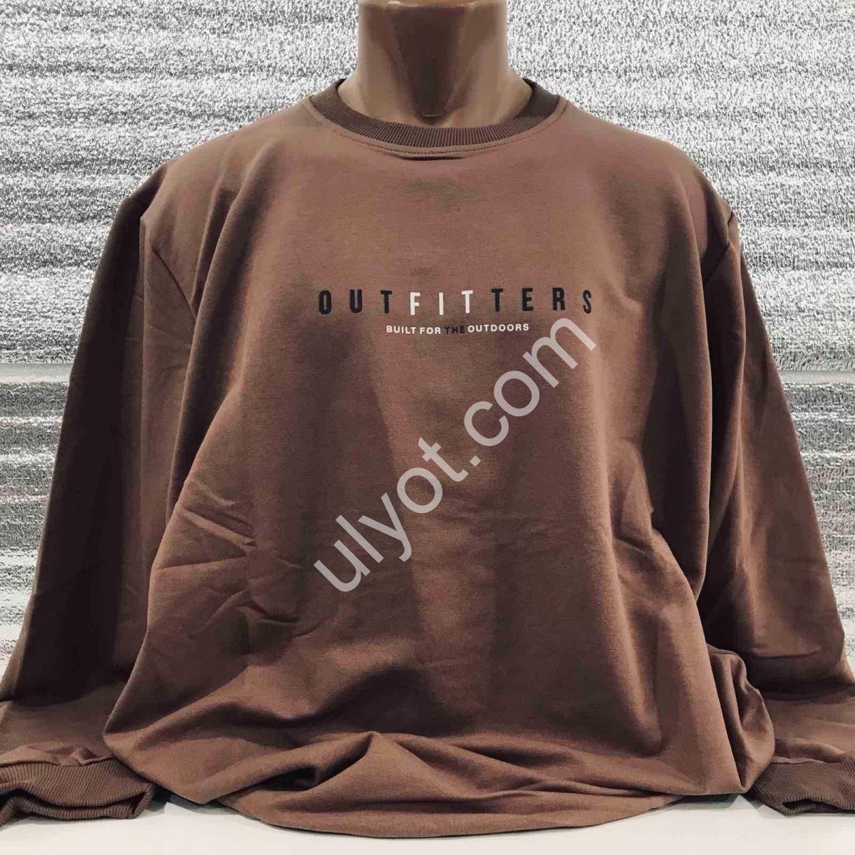 СВИТШОТ STRONGMAN (3XL-6XL) КОФЕ 
