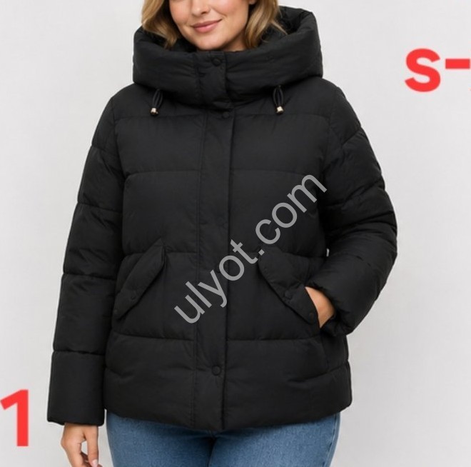 КУРТКА DESSELIL (S-2XL) ЧОРНИЙ 518