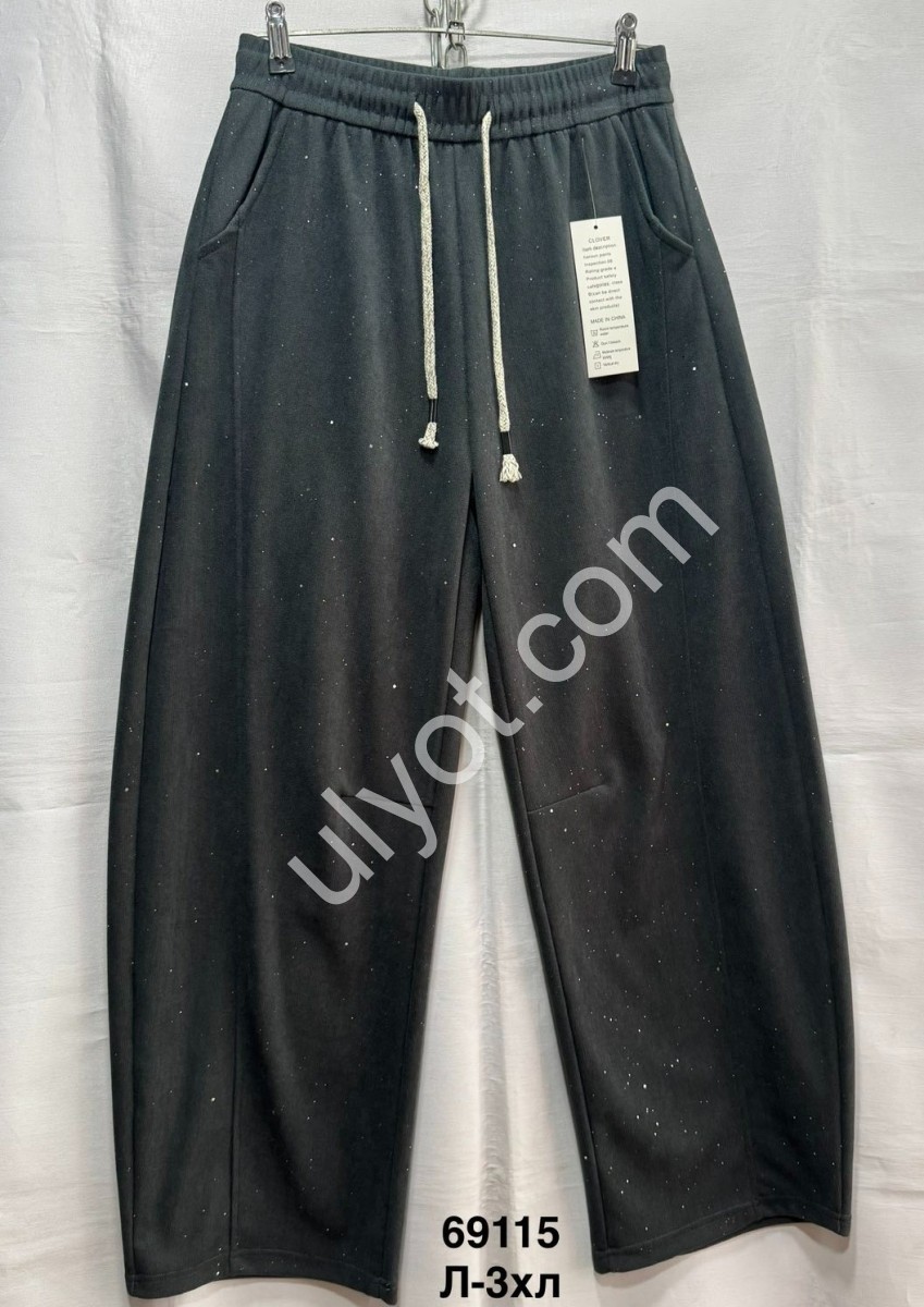 ШТАНЫ (L-3XL) ГРАФИТ 69115