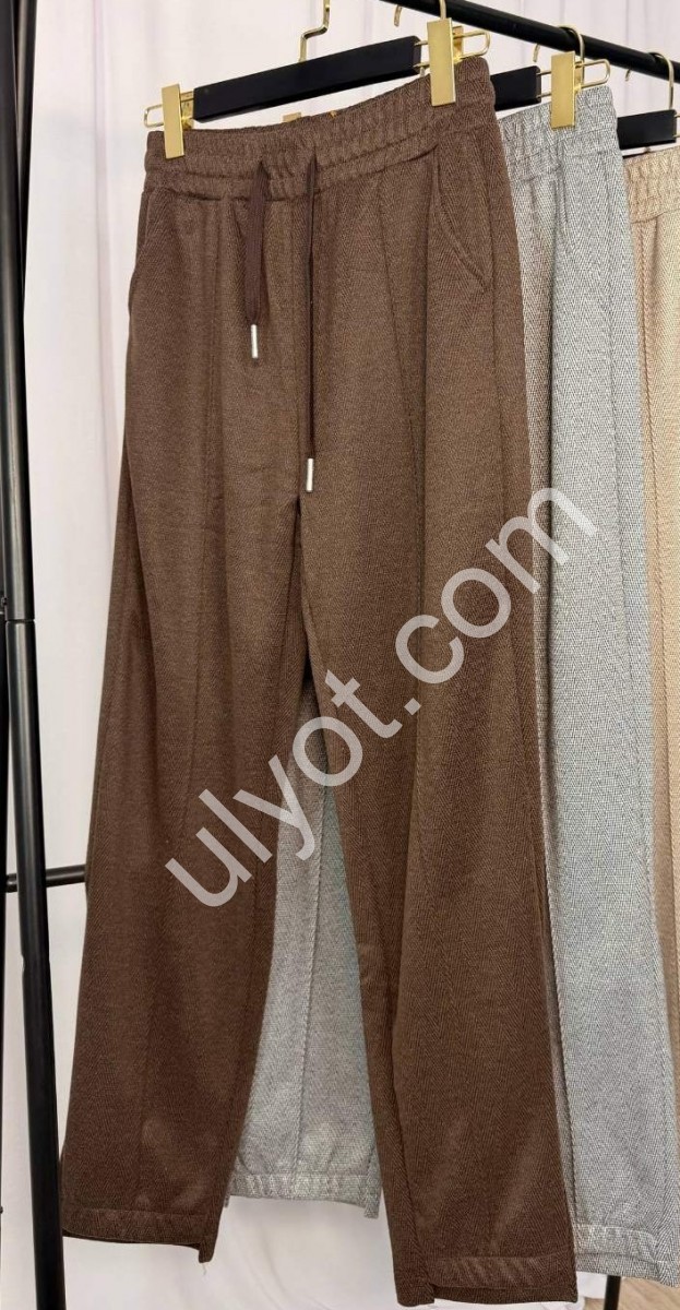 ШТАНЫ (L-7XL) ШОКОЛАД 2101