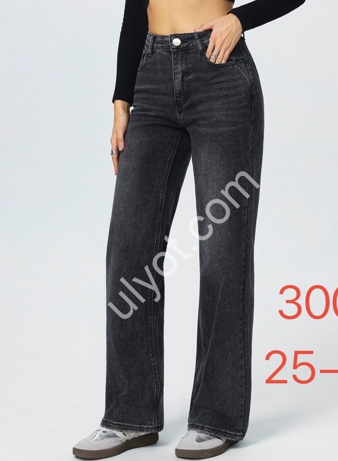 ДЖИНСЫ JELEEY (25-30) ГРАФИТ 3008