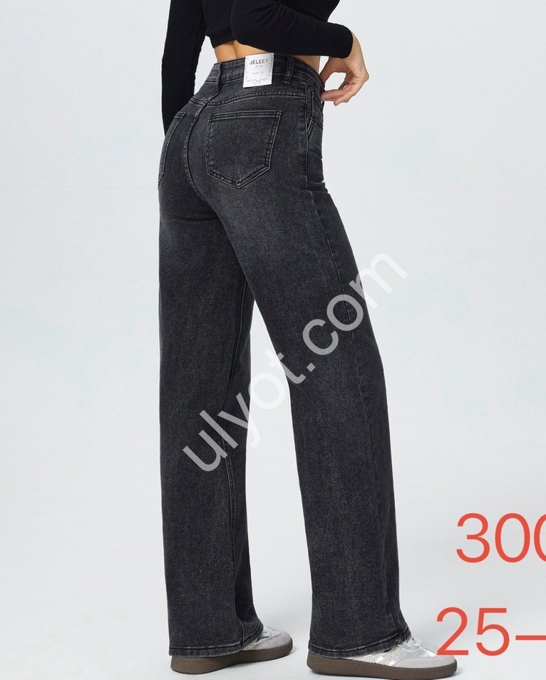 ДЖИНСЫ JELEEY (25-30) ГРАФИТ 3008