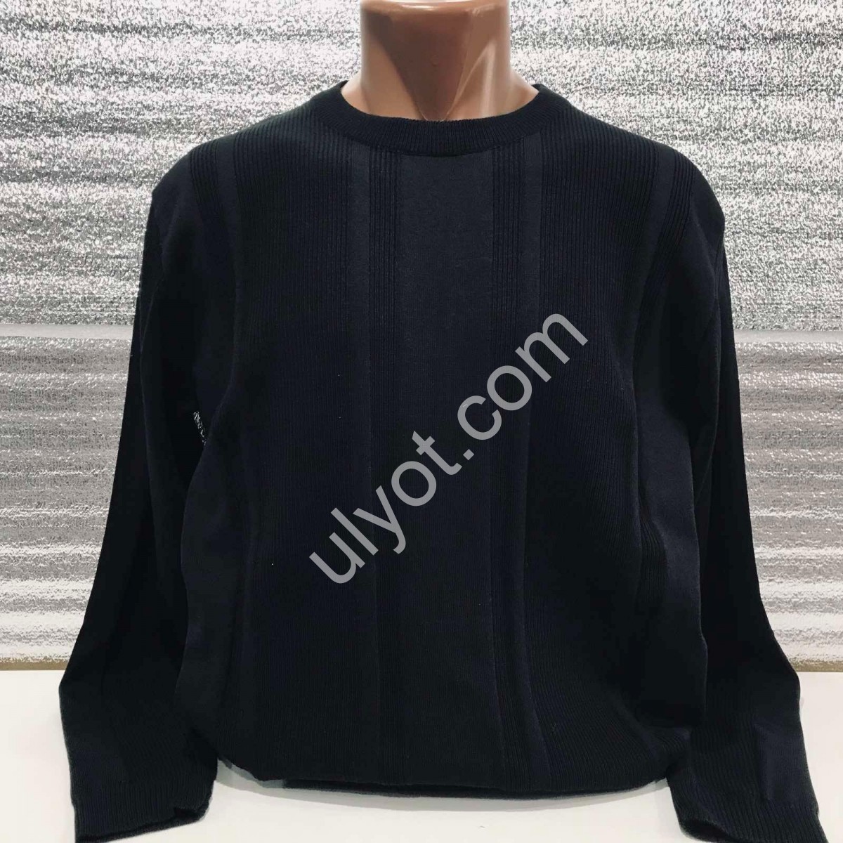 СВІТЕР DEVANTI (L-3XL) ЧОРНИЙ 74737