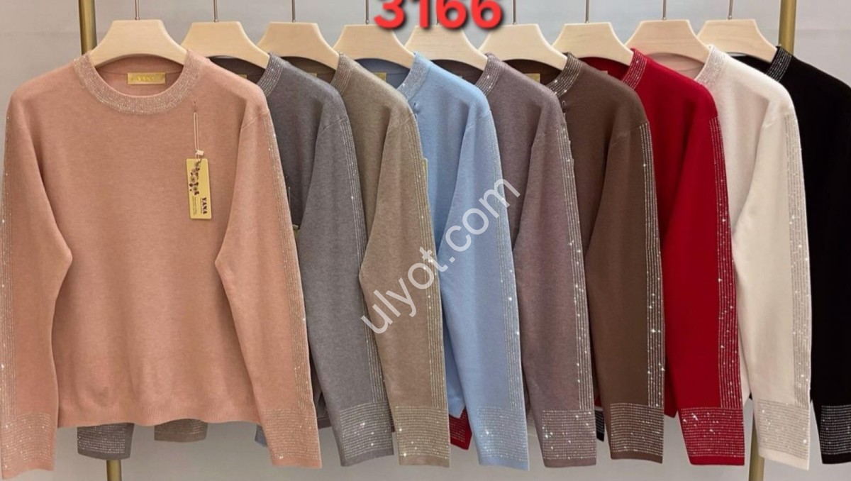 СВІТЕР (ONE SIZE 48-54) МІКС 3166
