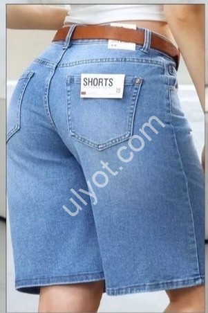 ШОРТЫ M.SARA (M-4XL) СИНИЙ 959