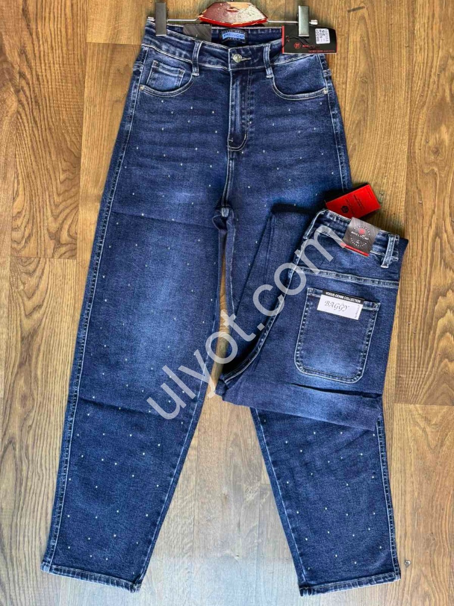 ДЖИНСЫ RELUCKY (25-30) СИНИЙ 220
