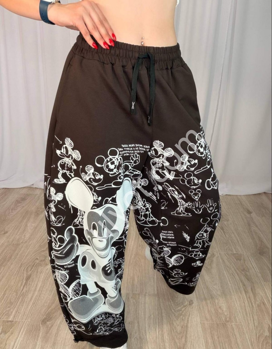 ШТАНЫ (ONE SIZE 42-48) ШОКОЛАД M99