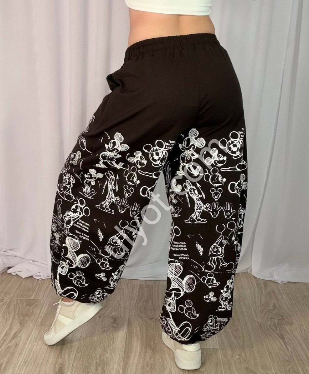 ШТАНЫ (ONE SIZE 42-48) ШОКОЛАД M99