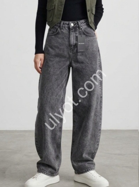 ДЖИНСЫ TOP SHOP (25-32) СЕРЫЙ 2619