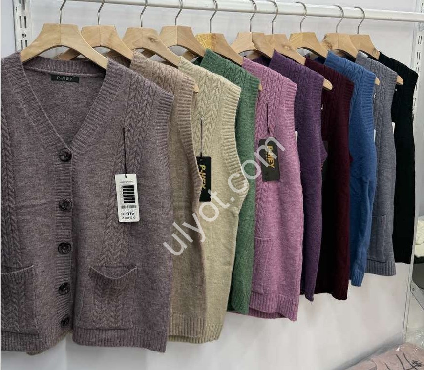 ЖИЛЕТ P-HEY (ONE SIZE) МИКС Q-15