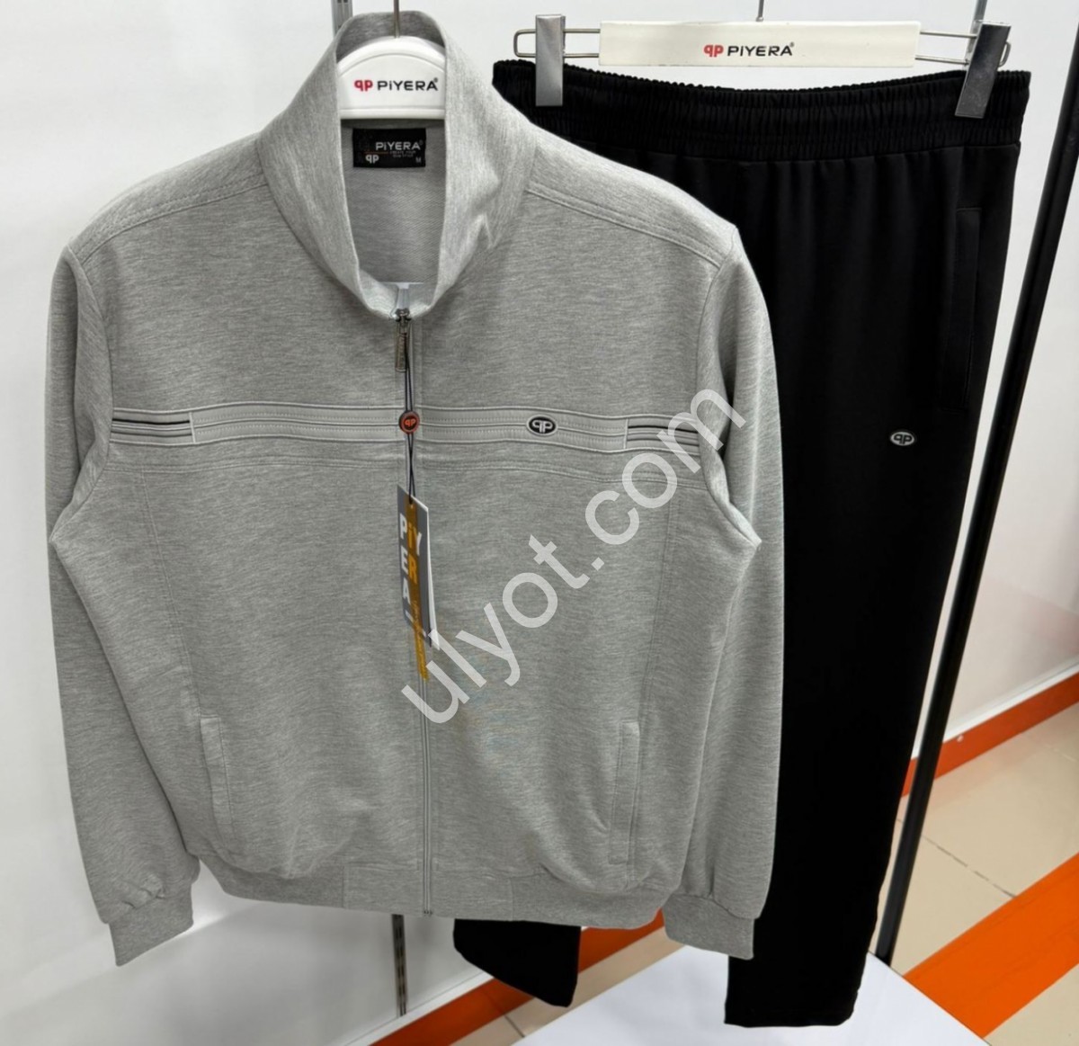 CПОРТ.КОСТЮМ ПИЕРА (M-3XL) ПРЯМОЙ МЕЛАНЖ 7914