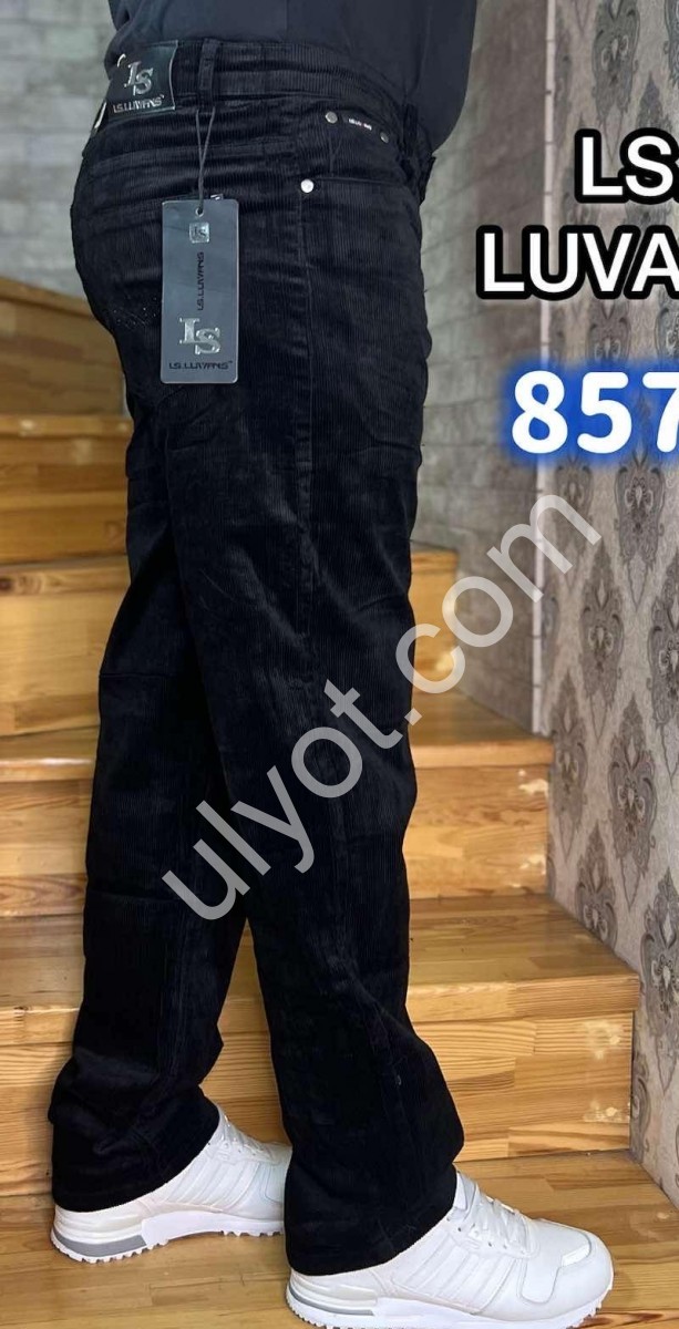 ШТАНЫ LUVANS (34-44) ЧЕРНЫЙ 8875D