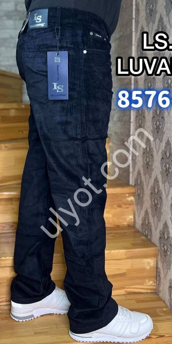 ШТАНЫ LUVANS (34-44) СИНИЙ 8576D