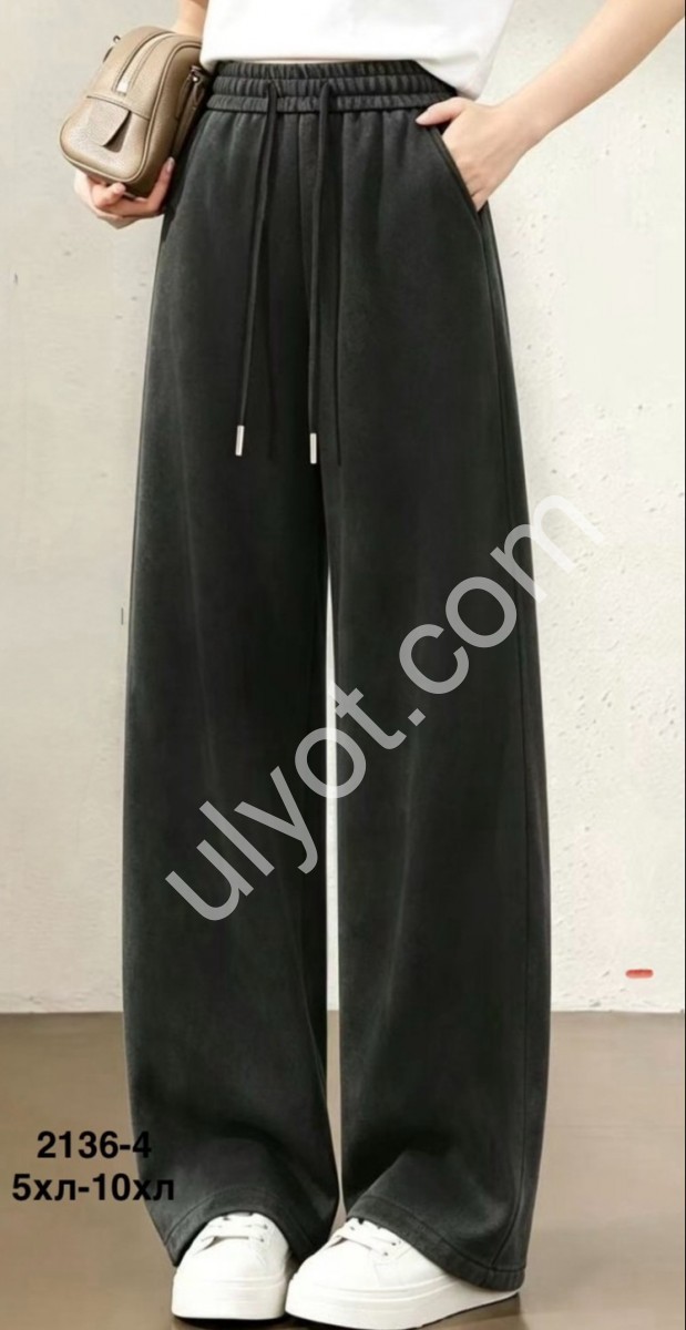 ШТАНЫ (5XL-10XL) ГРАФИТ 2136-4