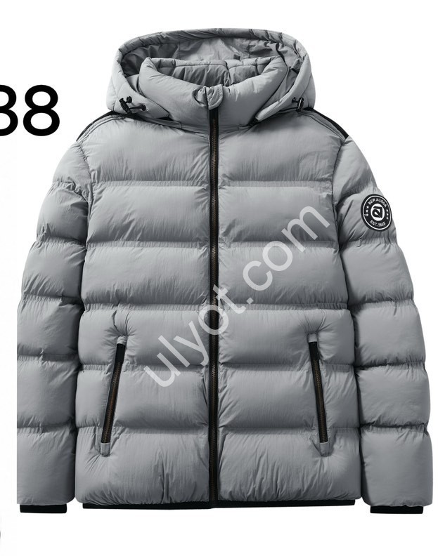 КУРТКА AUDSA (M-3XL) СВ.СІРИЙ 76538-3