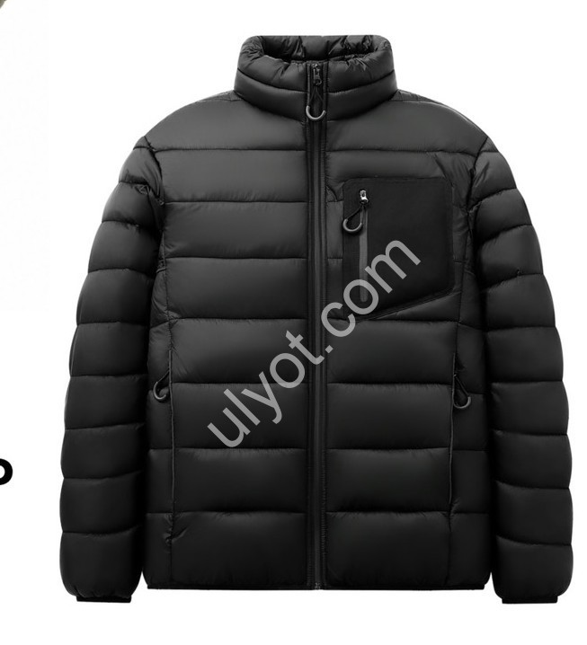 КУРТКА AUDSA (M-3XL) ЧЕРНЫЙ 86308-1