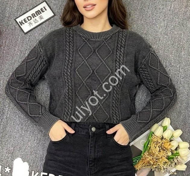 СВІТЕР (ONE SIZE 44-48) МІКС 6017
