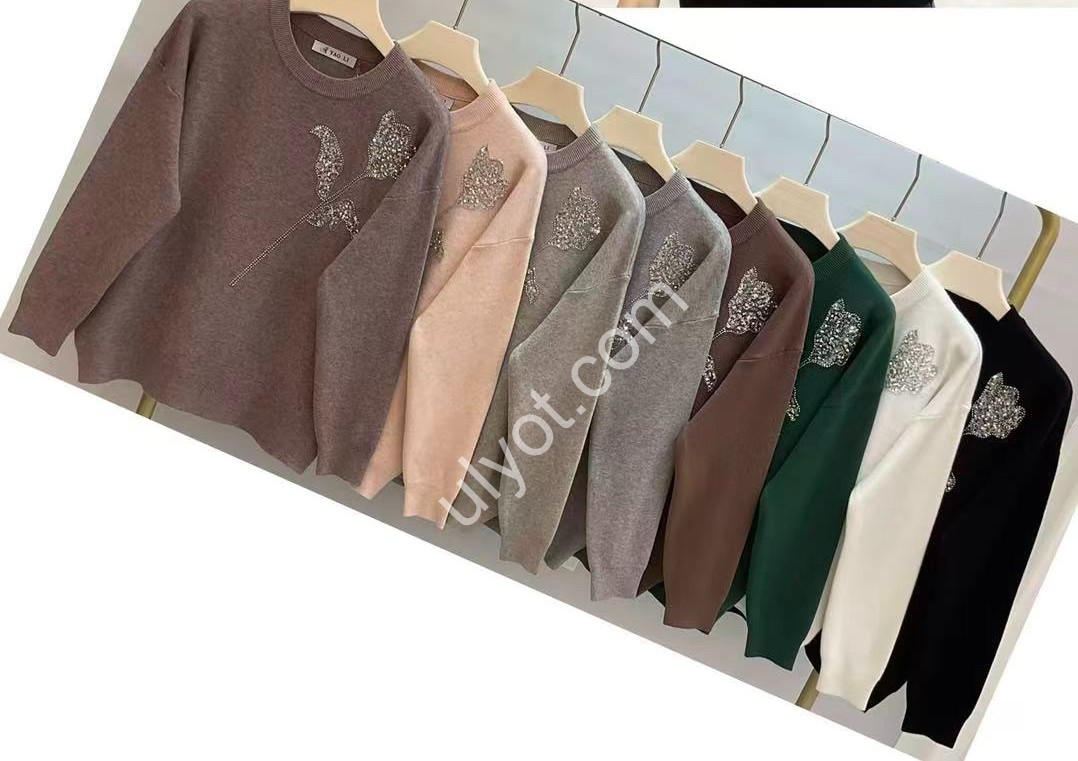 СВИТЕР (ONE SIZE 50-54) МИКС 347