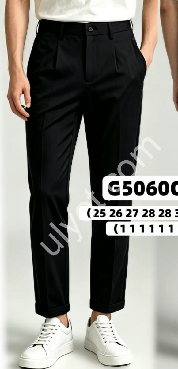 БРЮКИ GOD BOREST (25-32) ЧЕРНЫЙ 5060