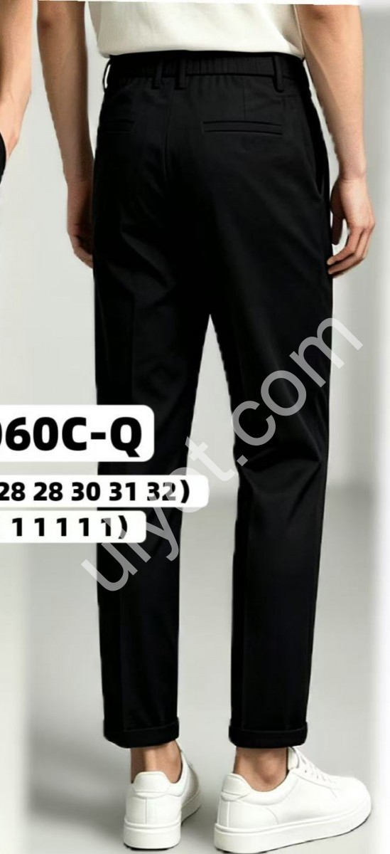 БРЮКИ GOD BOREST (25-32) ЧЕРНЫЙ 5060