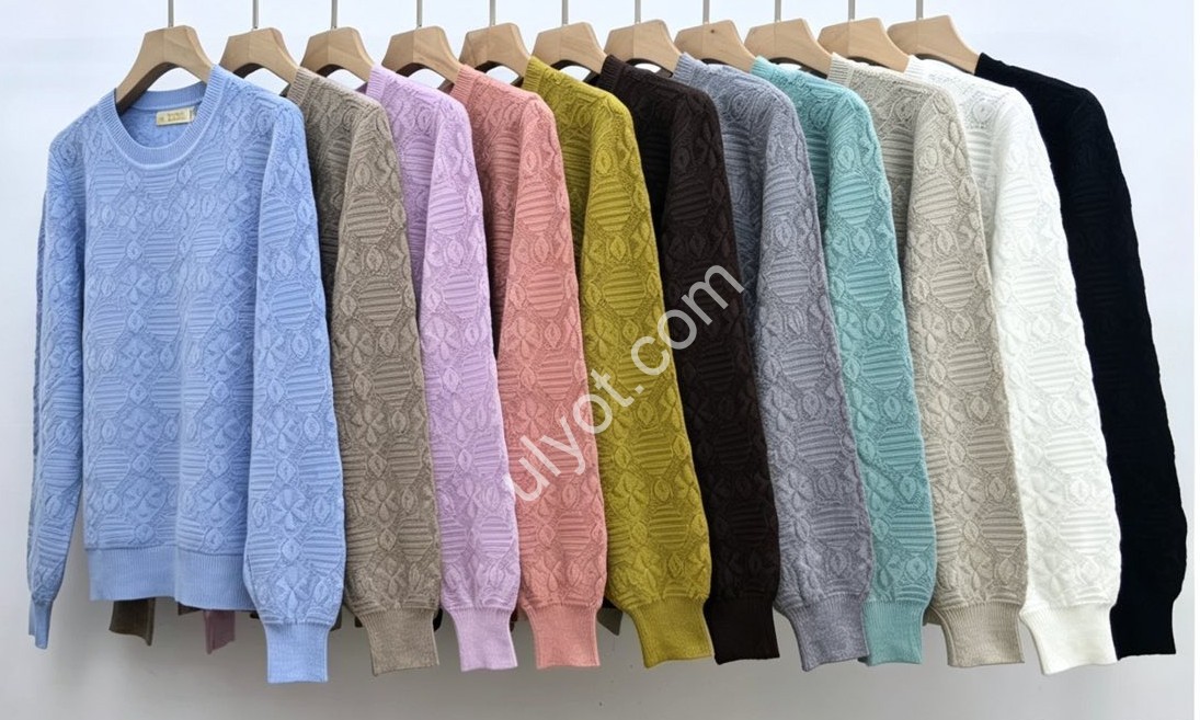СВИТЕР (ONE SIZE 52-56) МИКС 1094