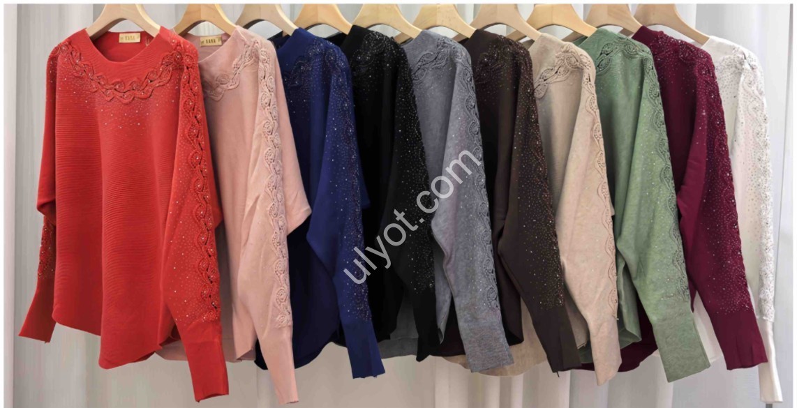 СВІТЕР (ONE SIZE 48-52) МІКС 7107