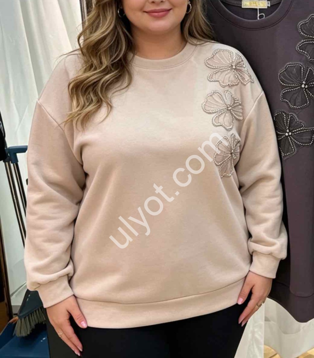 СВИТШОТ (ONE SIZE 54-58) МИКС 551