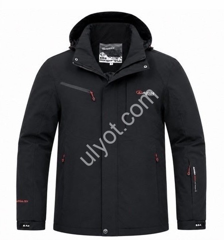 КУРТКА AUDSA (M-3XL) ЧОРНИЙ 26001